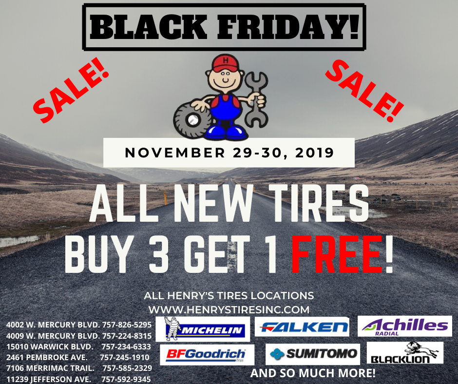 Henry's Tire Inc. Quality Tire Sales and Auto Repair for Hampton